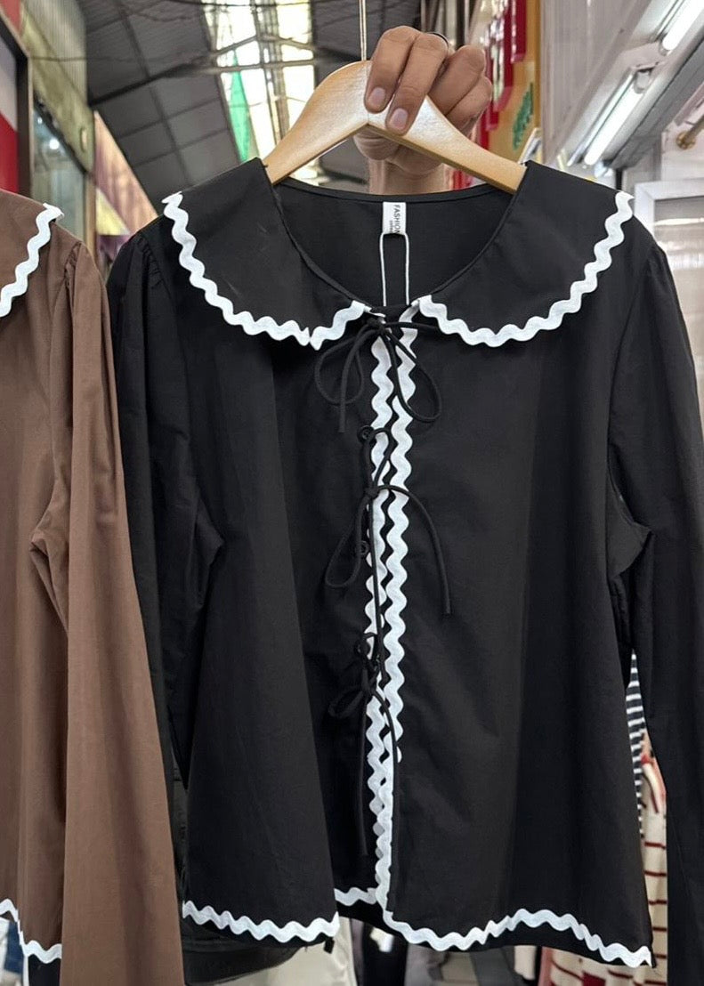 Classic Top with Lace Work