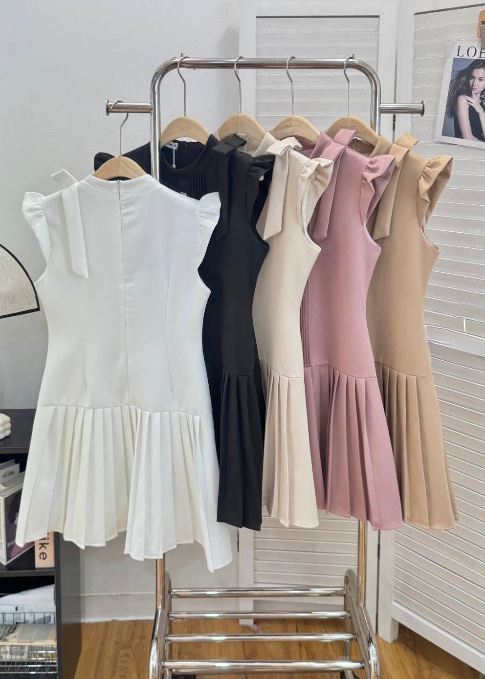 Classic Pleated Dress