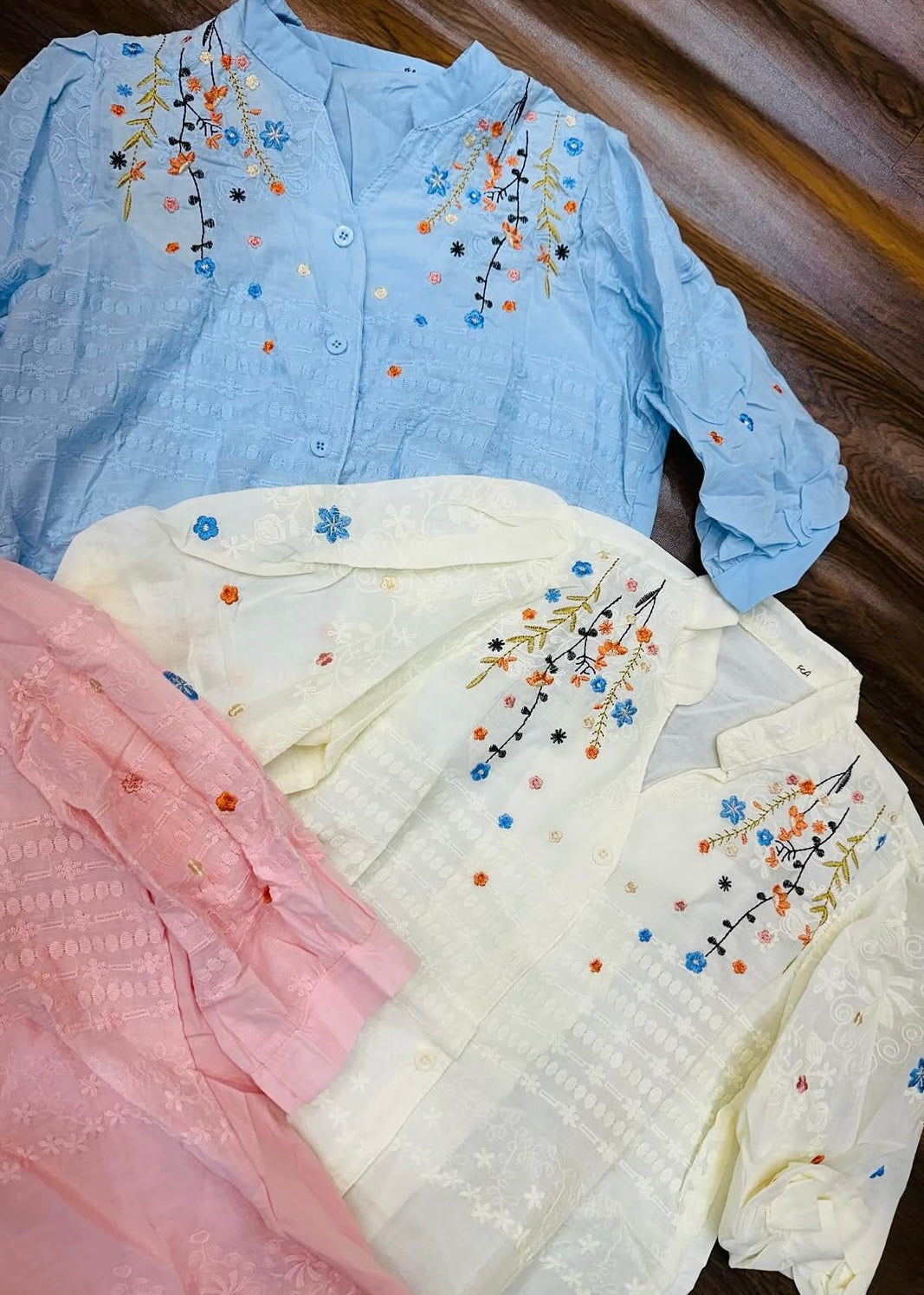 Embroidered Tunic Top