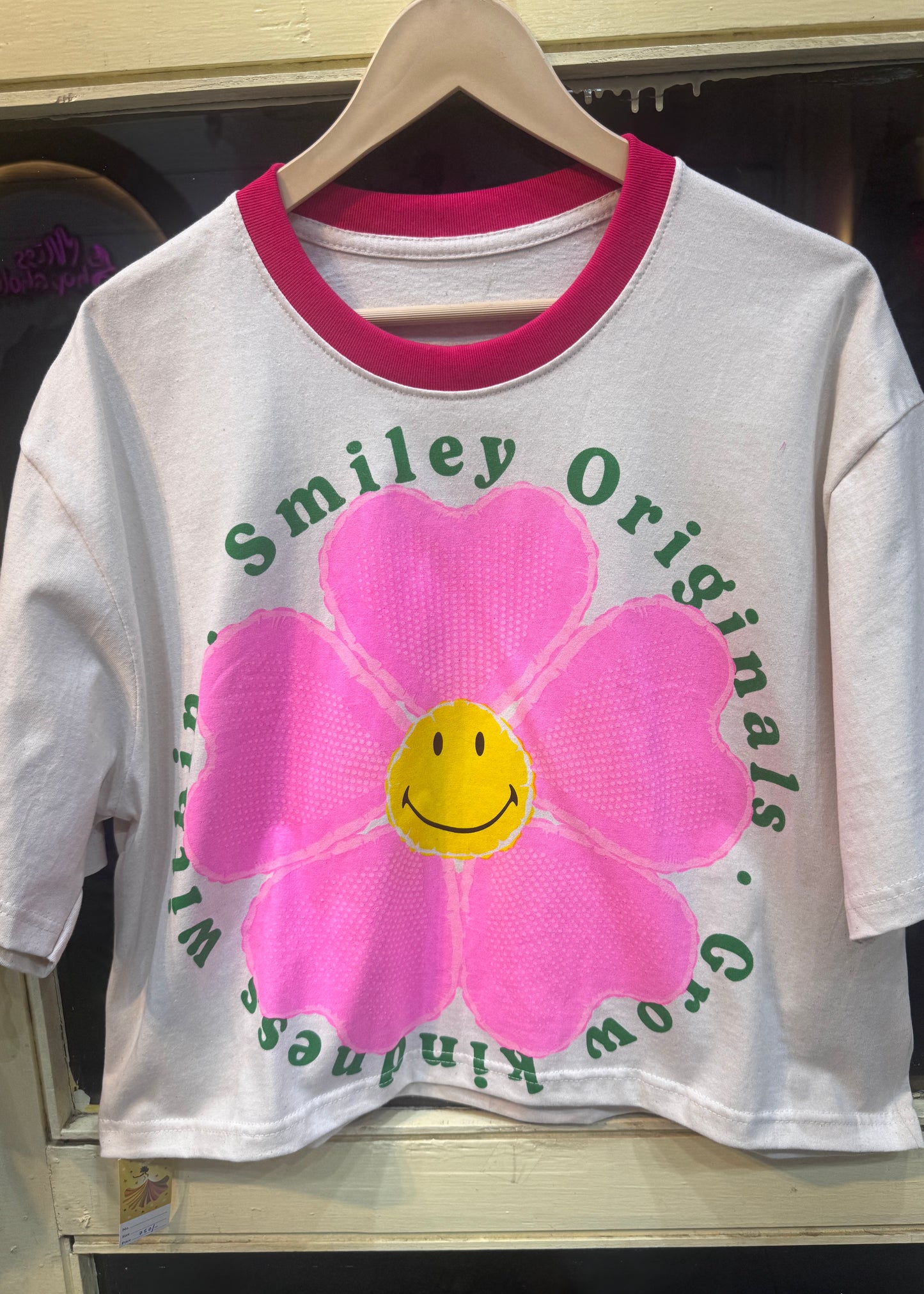 Flower Printed Oversized T-shirt