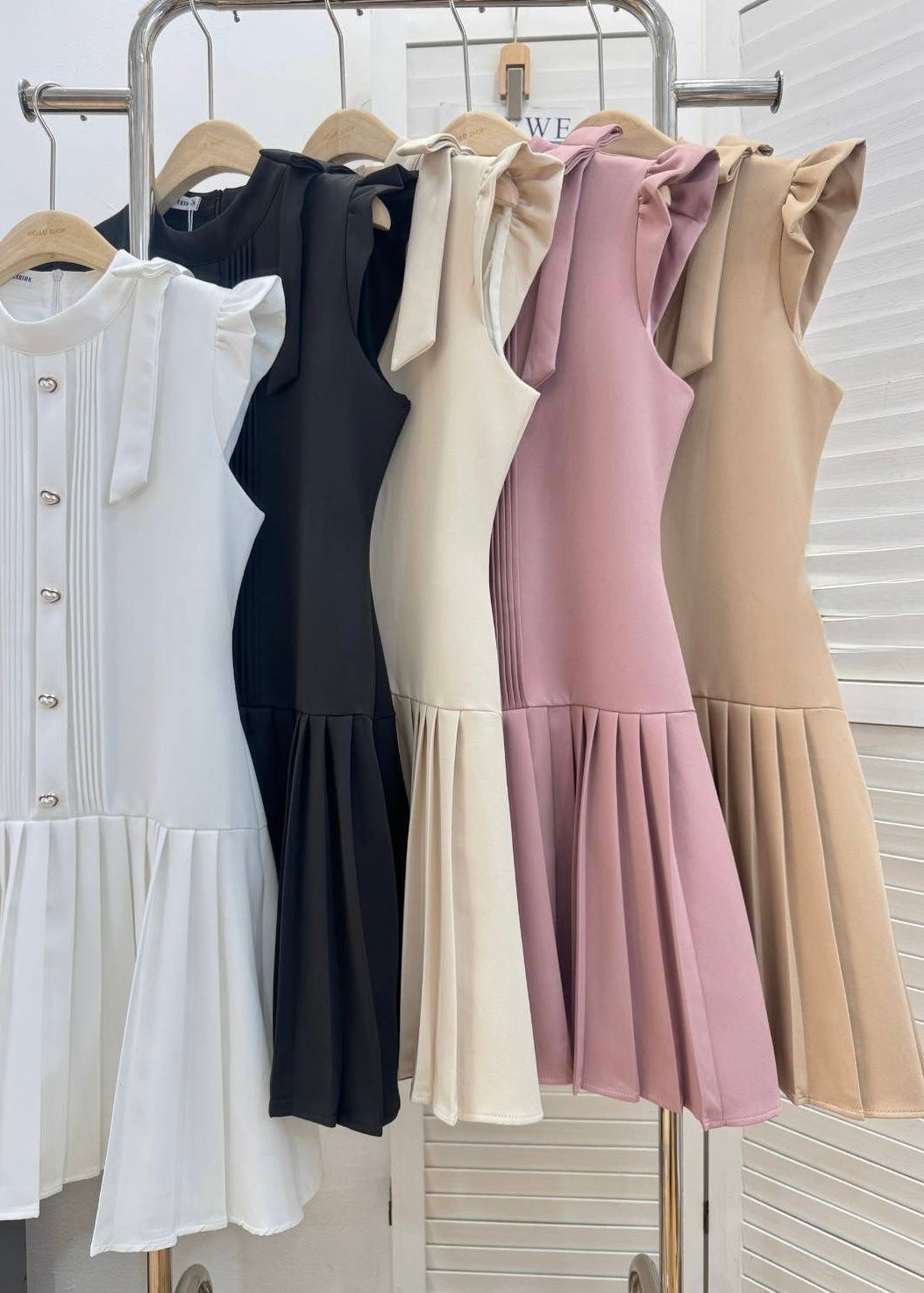 Classic Pleated Dress