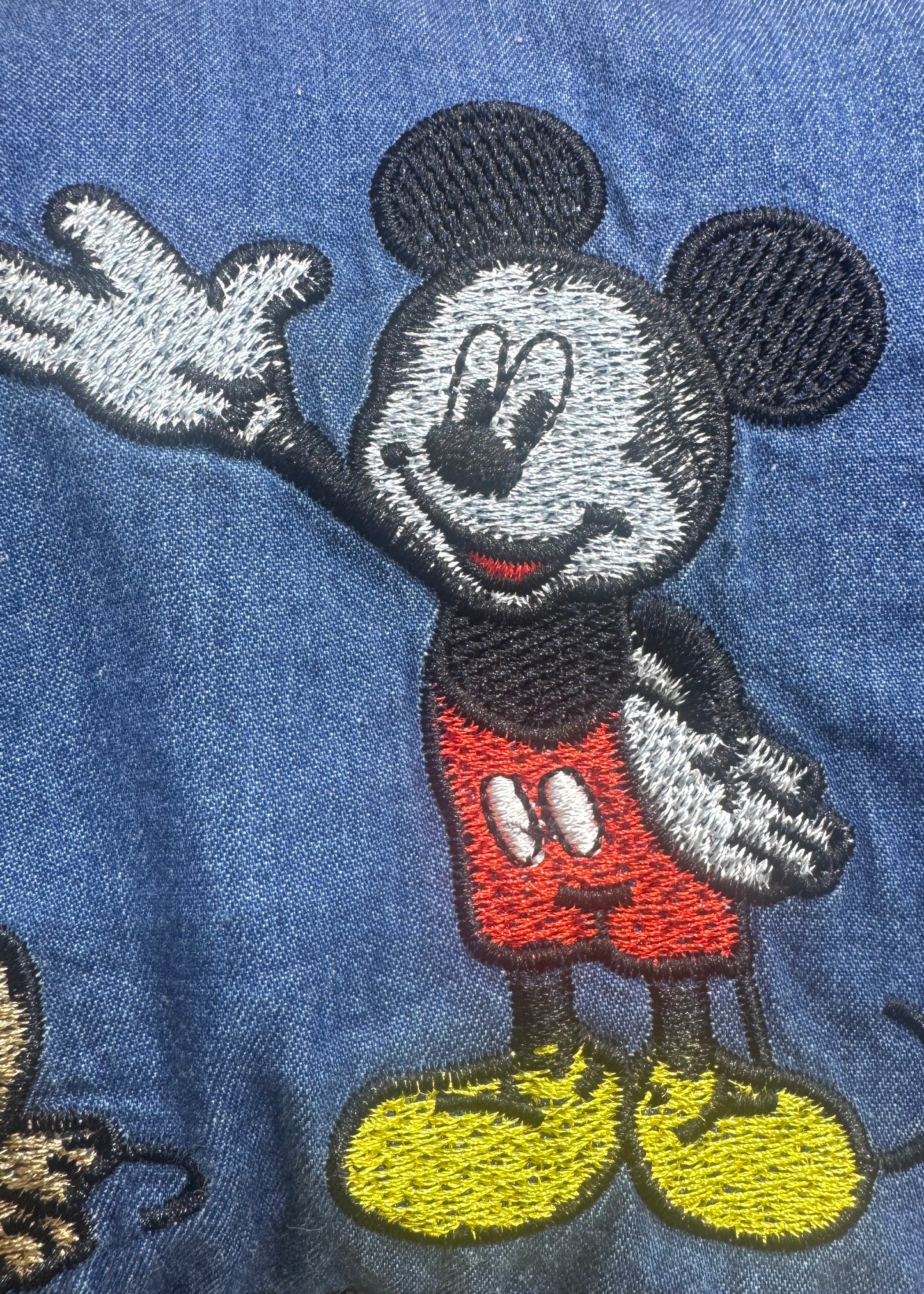 Light Denim Cartoon Shirts