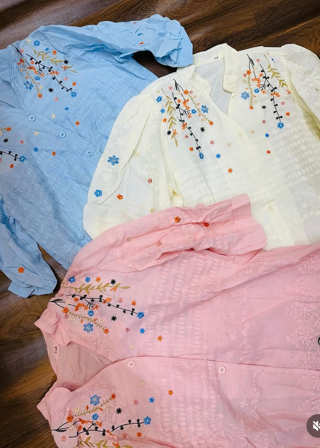 Embroidered Tunic Top