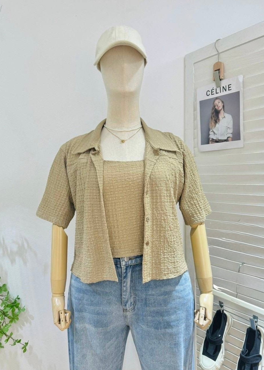 Plus Size 2Pc Shirt Set