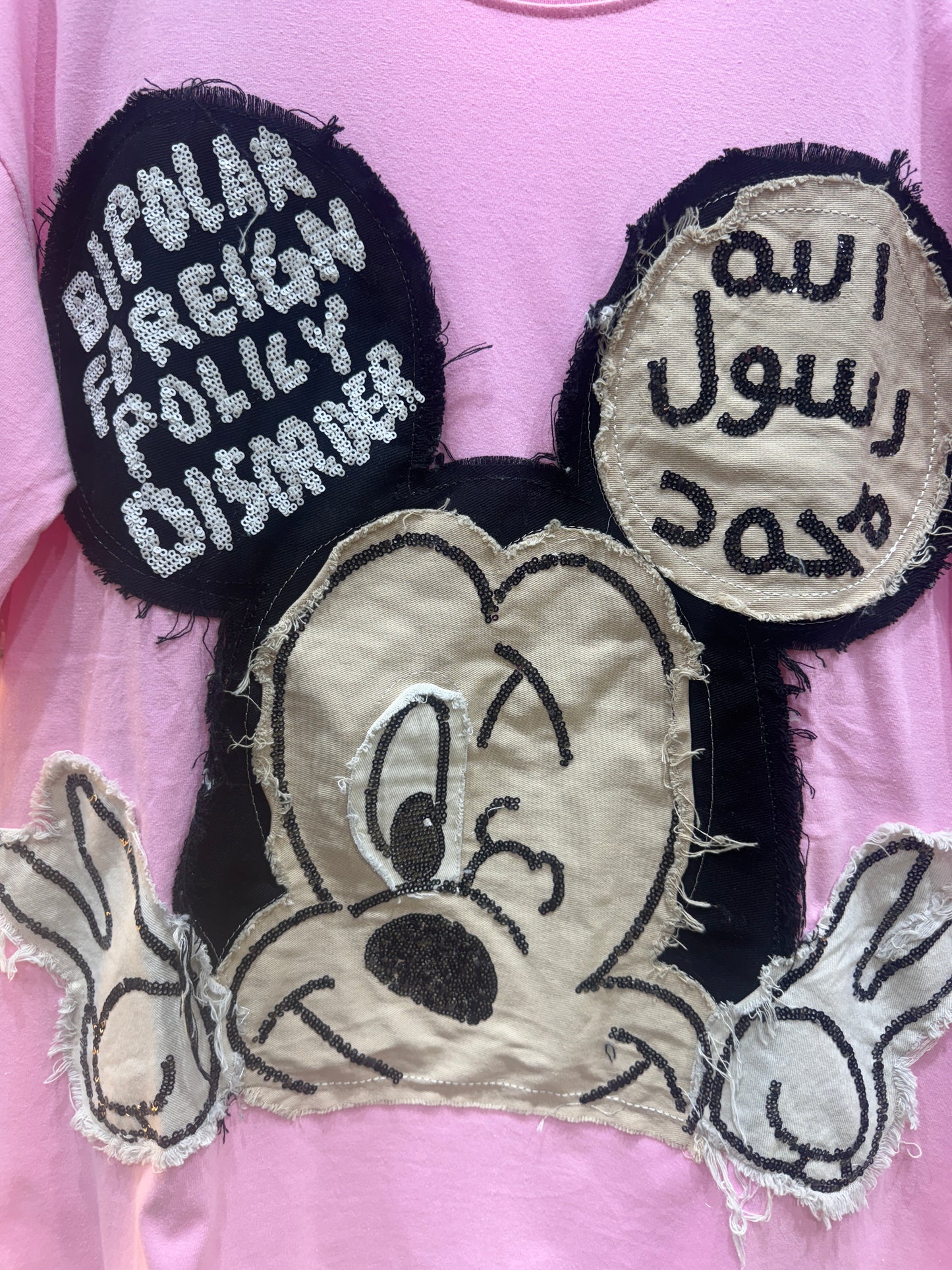 Long Oversized Mickey Mouse T-shirt