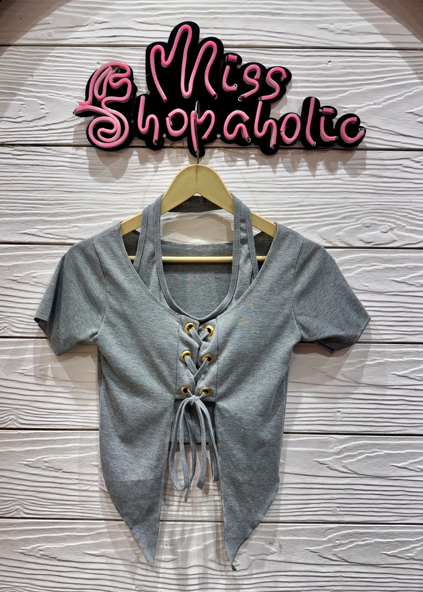 Halter Neck Crop Top