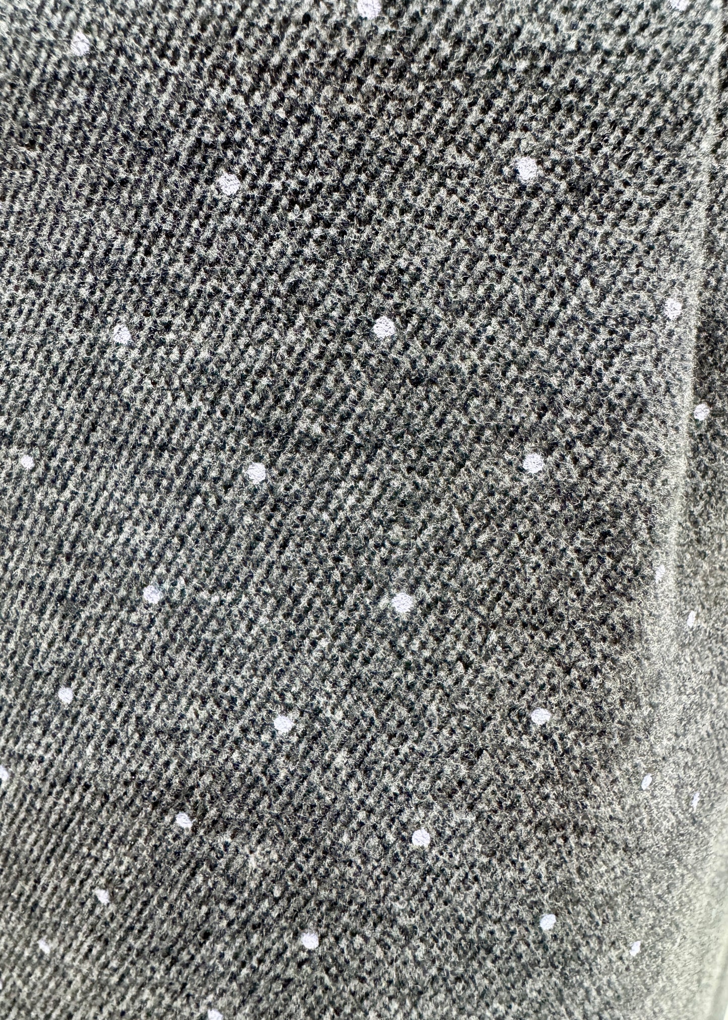 Small Polka Dot Straight Fit Skirt