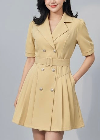 Blazer Style Skater Dress