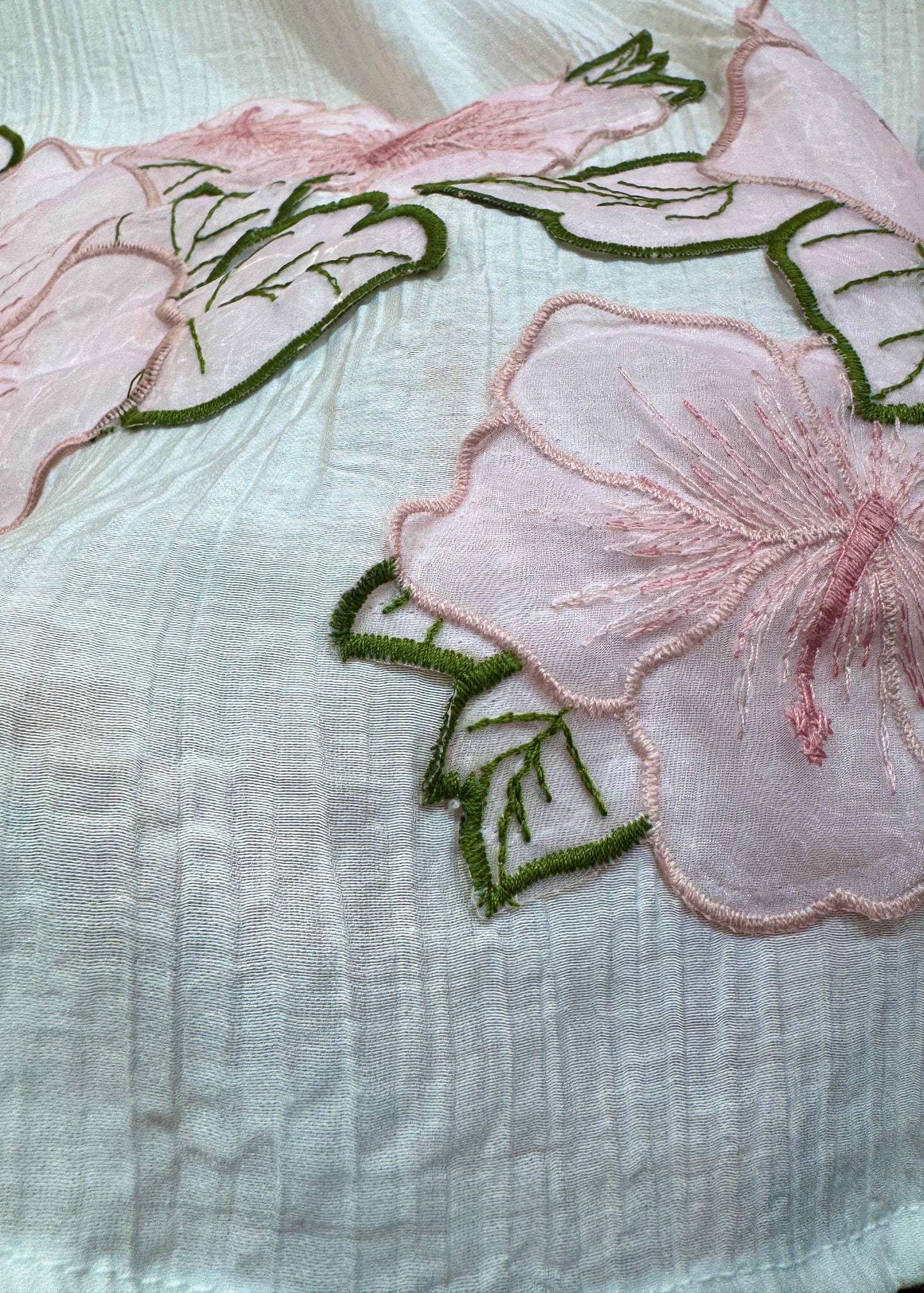 Fancy Floral Embroidered Shirt
