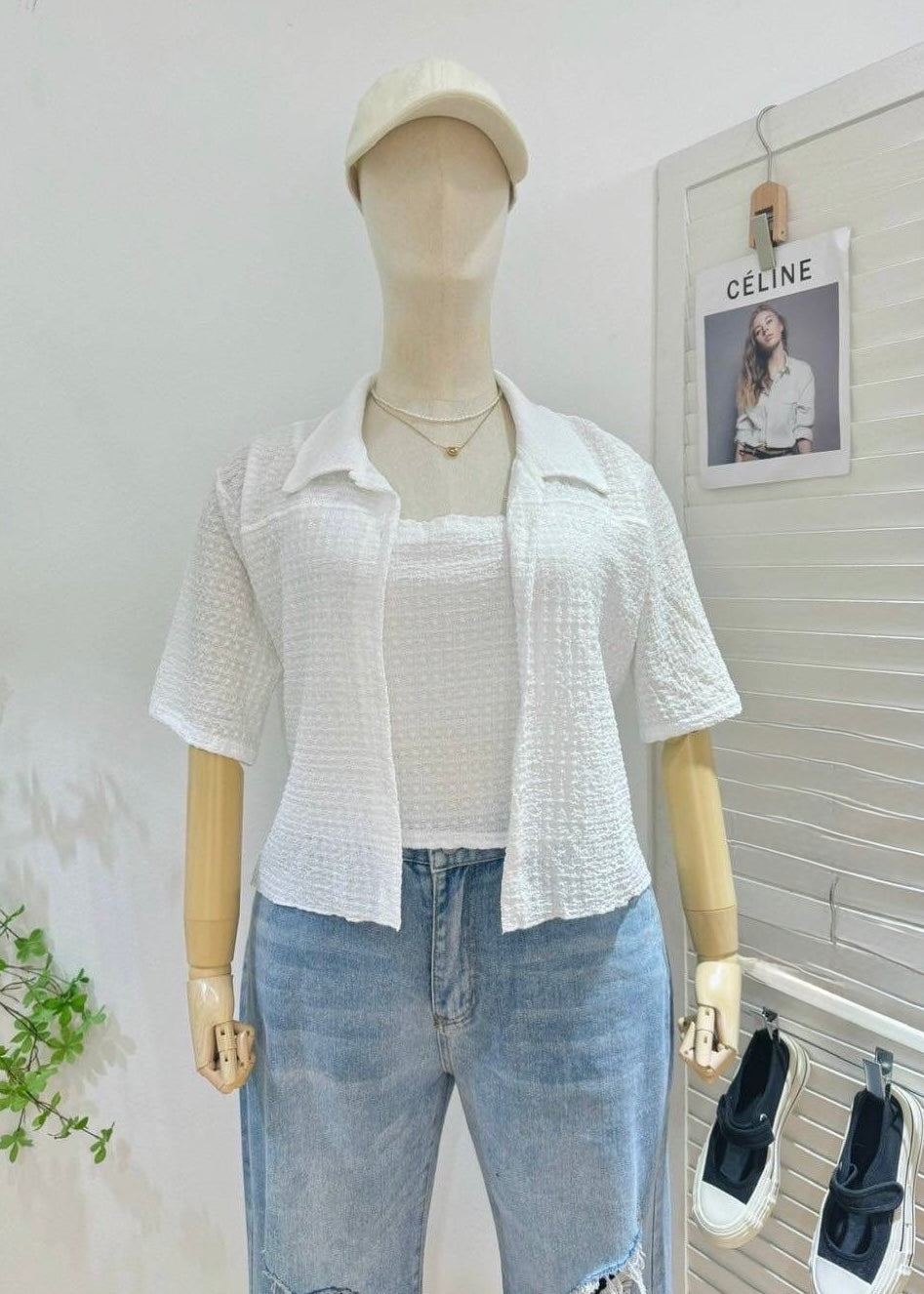 Plus Size 2Pc Shirt Set