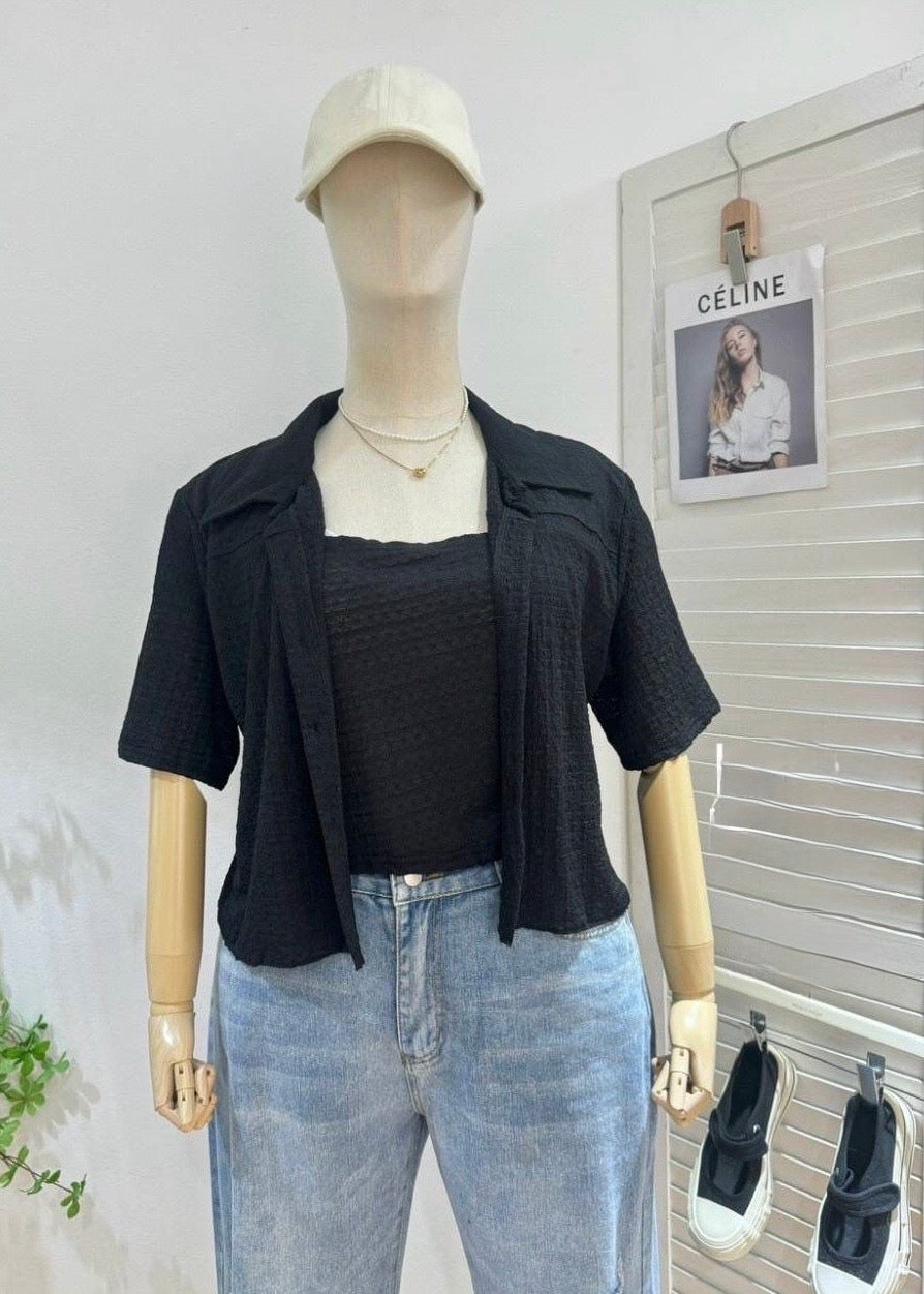 Plus Size 2Pc Shirt Set