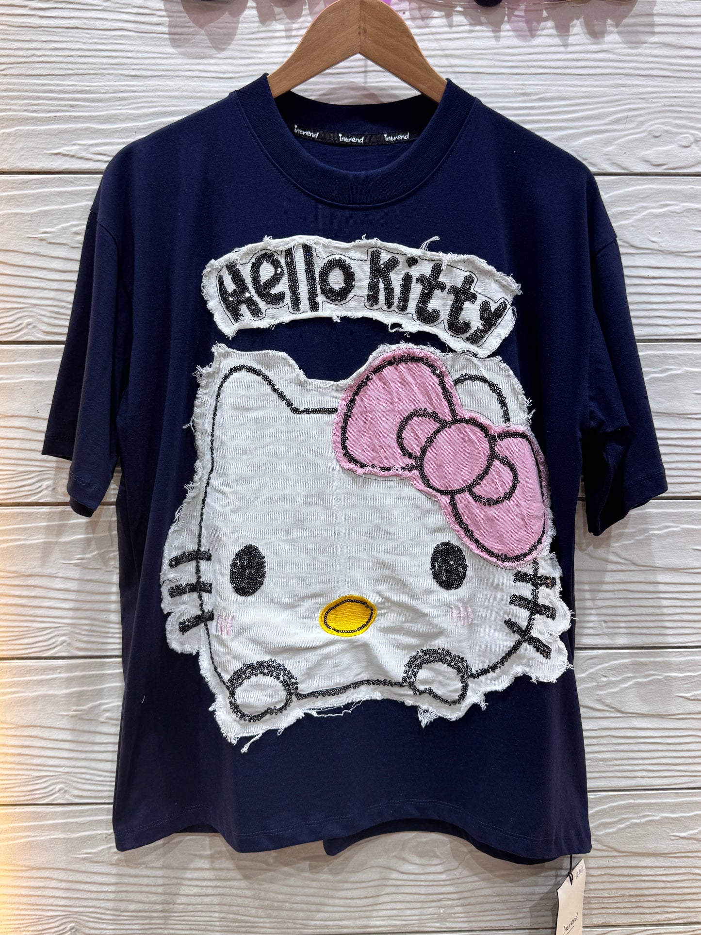 Long Oversized Helllo Kitty T-shirt