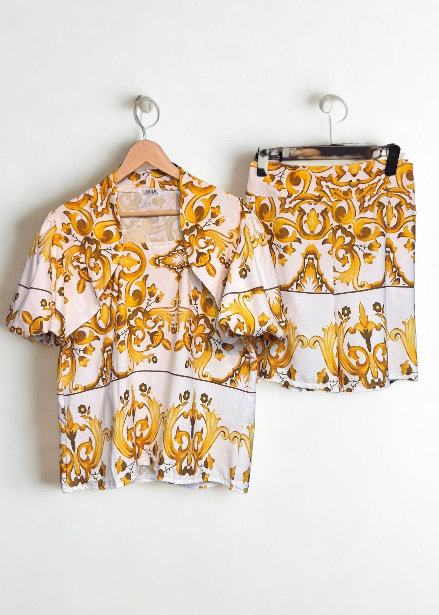2 Pc T-shirt & Skirt set
