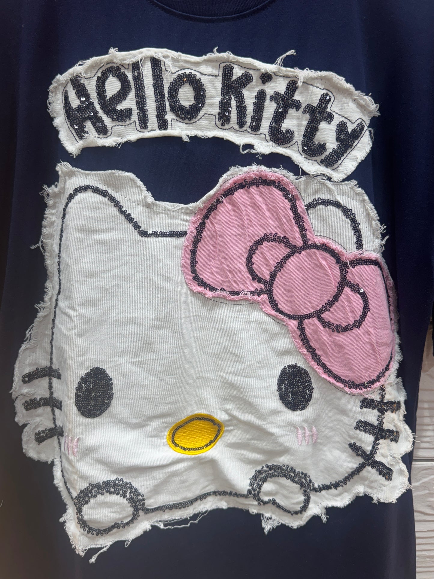 Long Oversized Helllo Kitty T-shirt