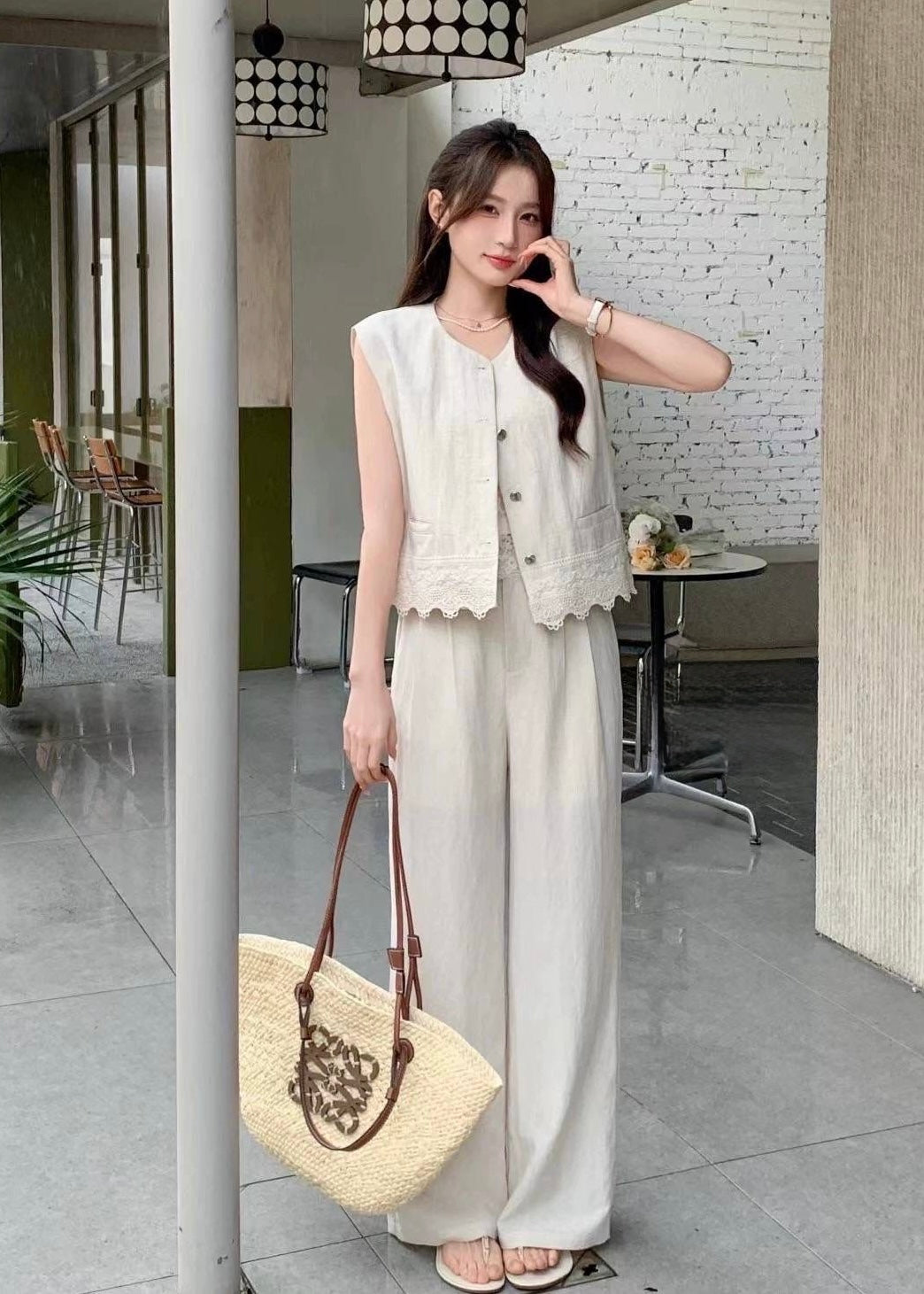 2 Pc Waist Coat & Pant Set