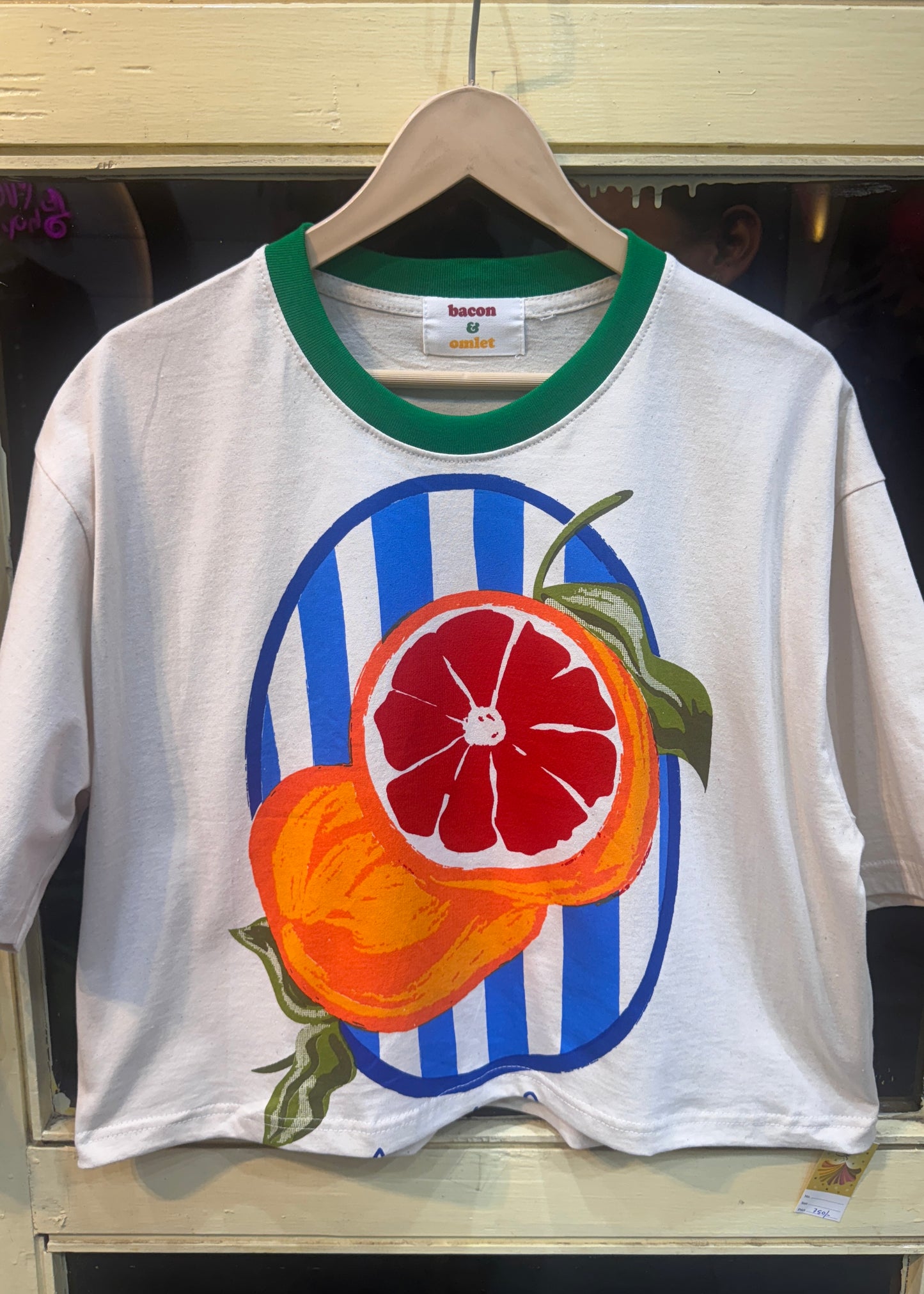 Fruit Printed Oversized T-shirt