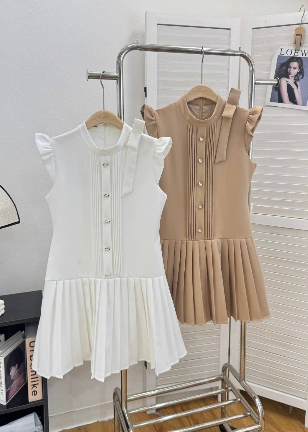 Classic Pleated Dress