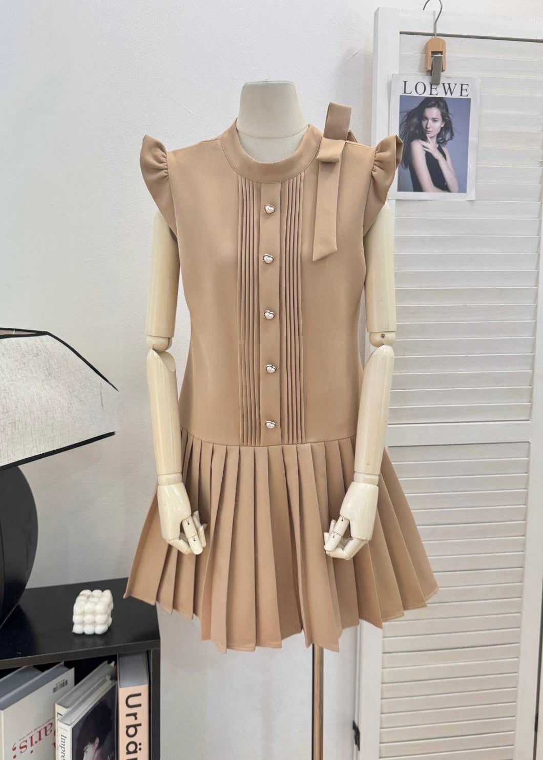 Classic Pleated Dress