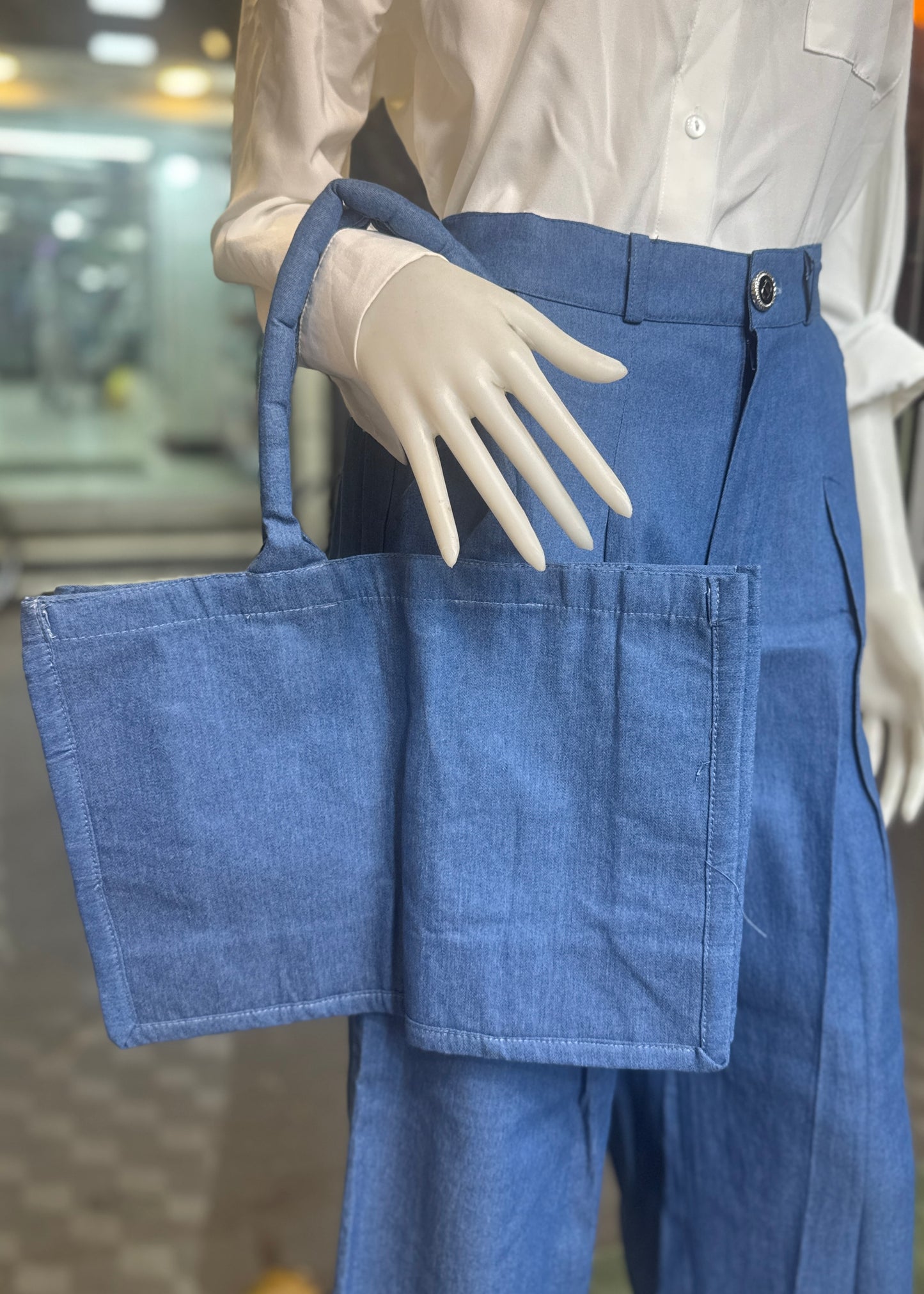 3 Pc Set - Classic Shirt, Trouser Pant & a Bag