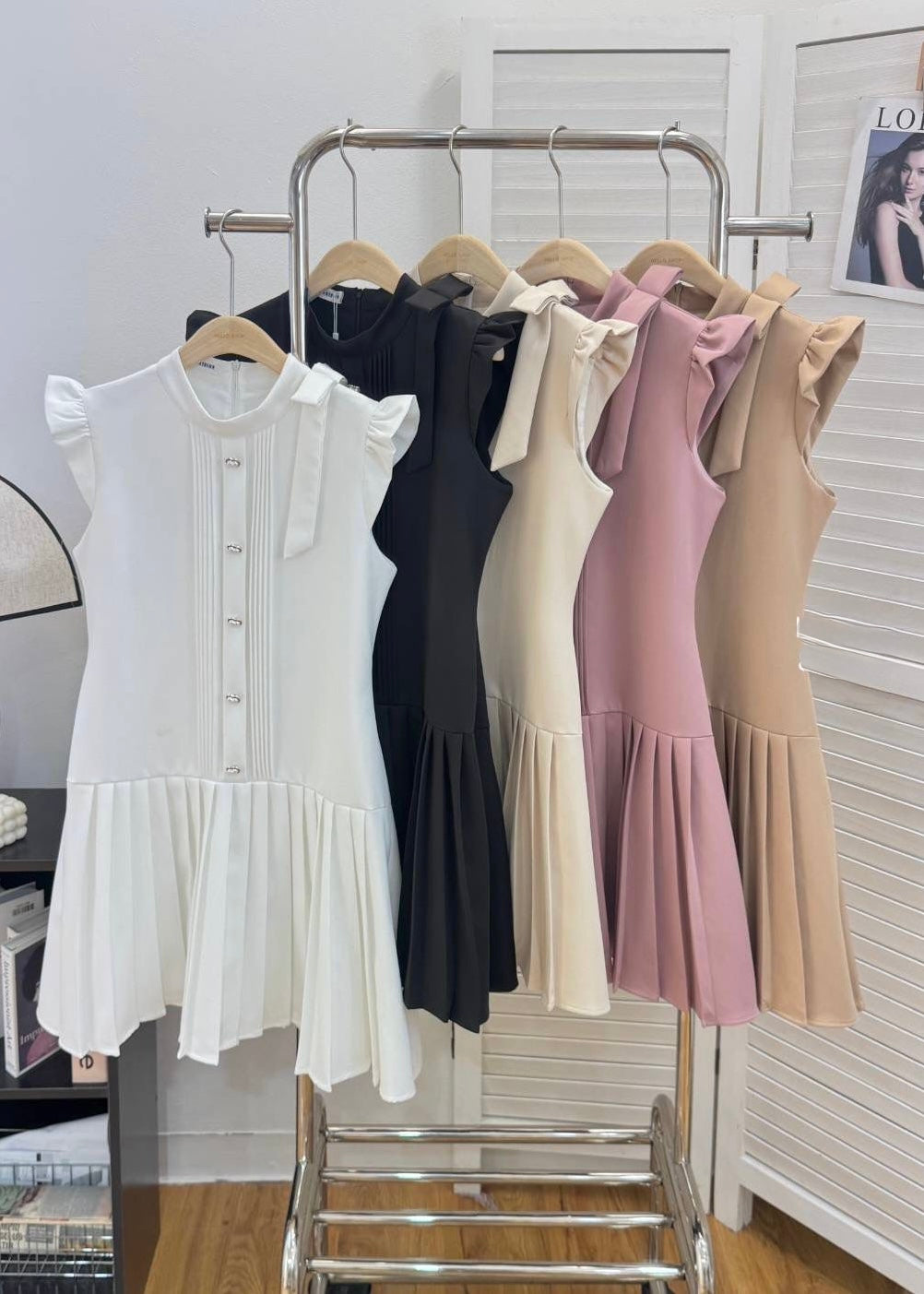 Classic Pleated Dress