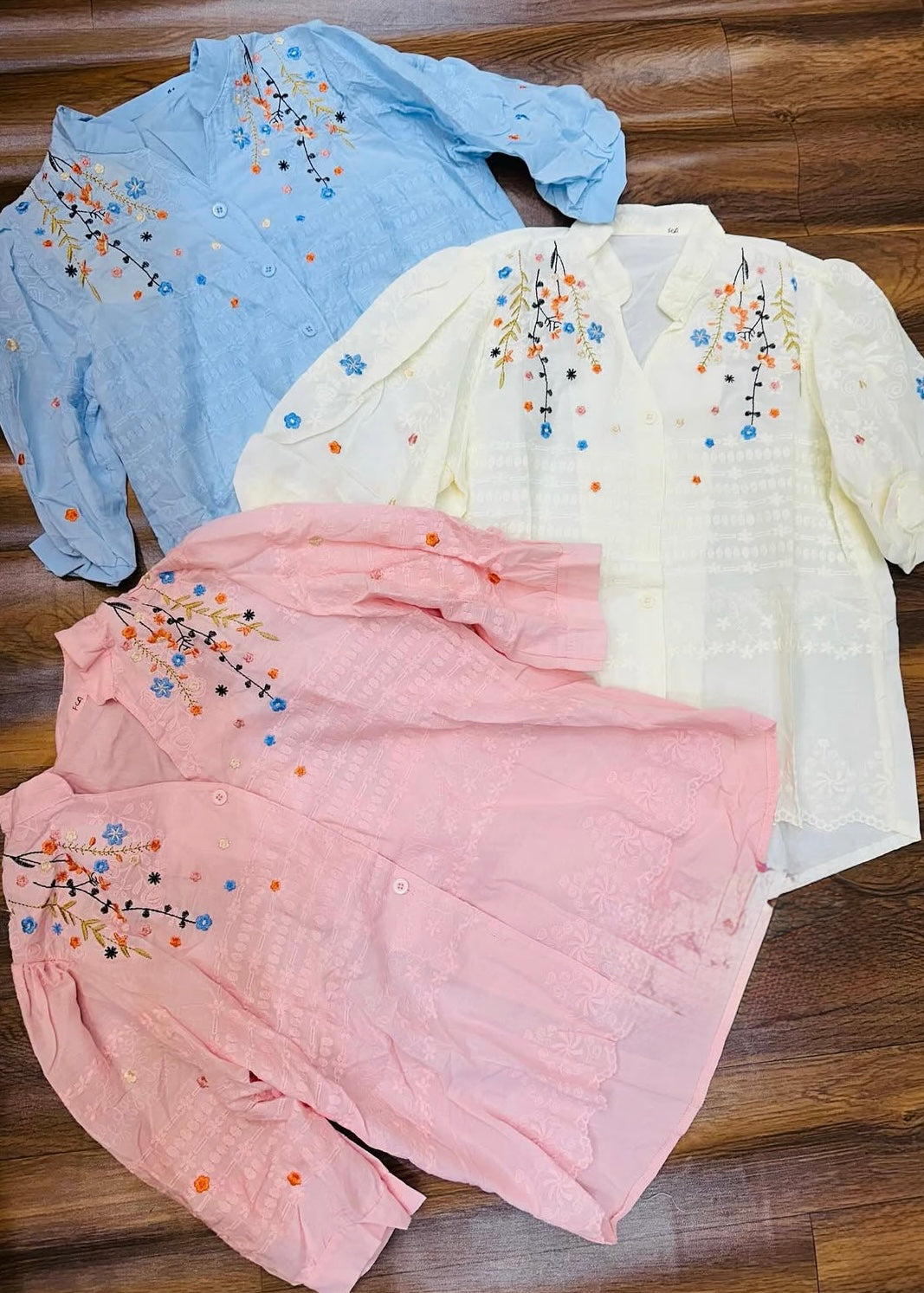 Embroidered Tunic Top