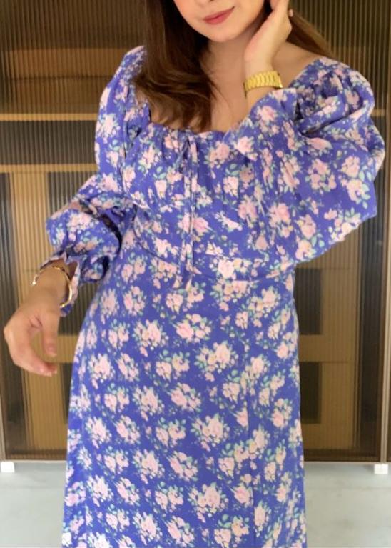 Small Floral Printed Summer Dress