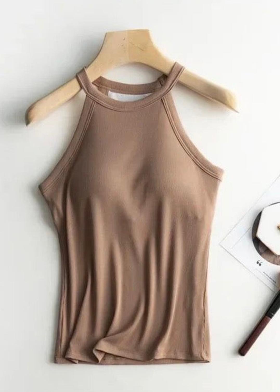 Solid Padded Tank Top