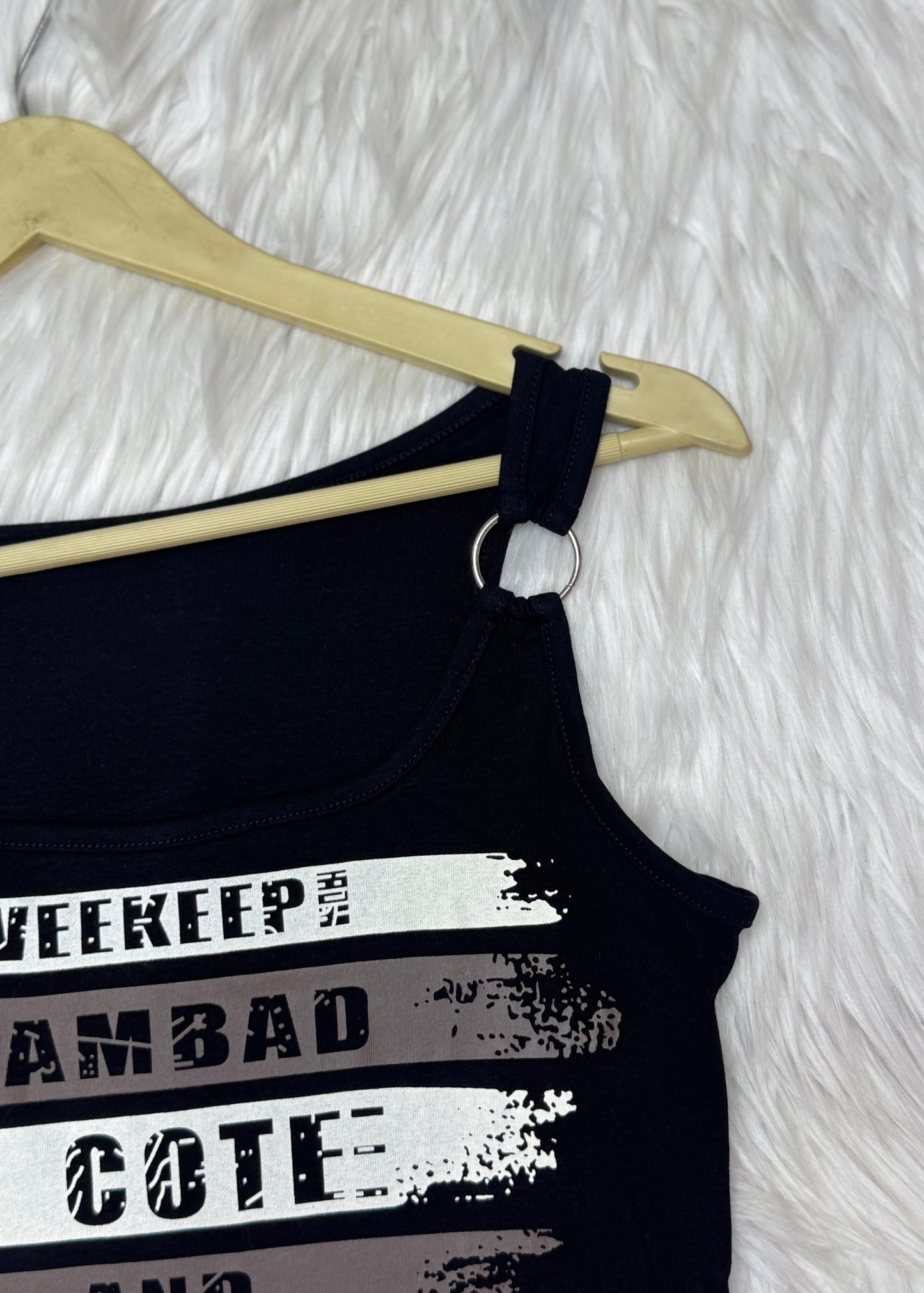 Sporty Printed Tank Top