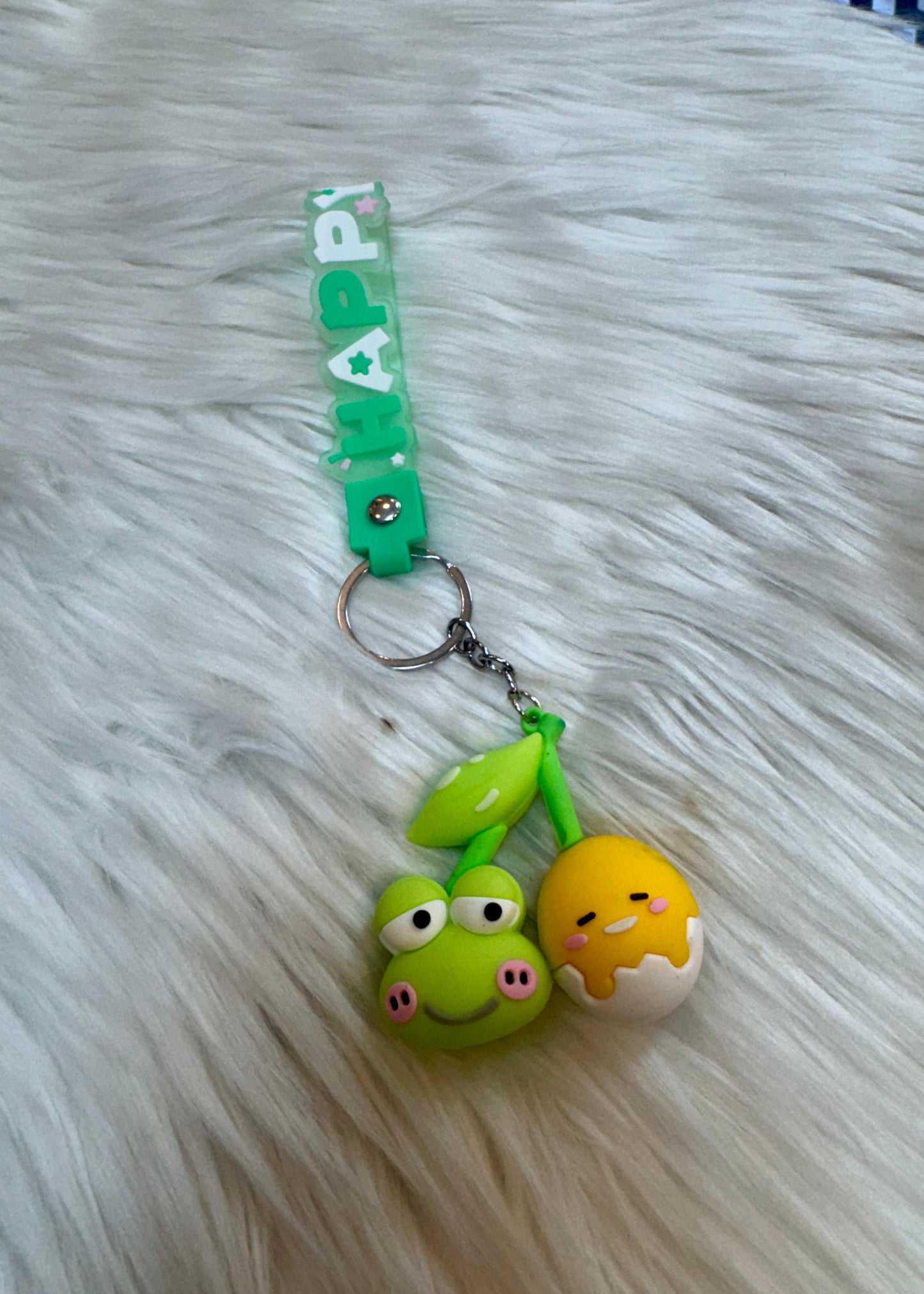 Green Froggie Keychain