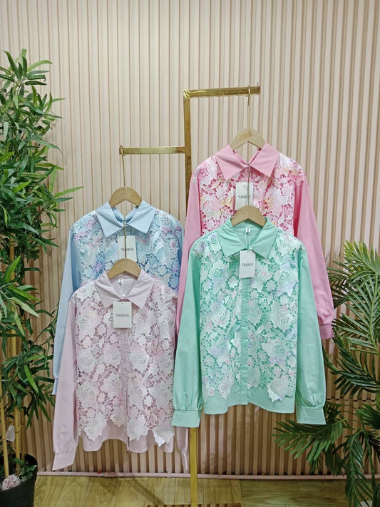 Cotton Embroidered Shirt