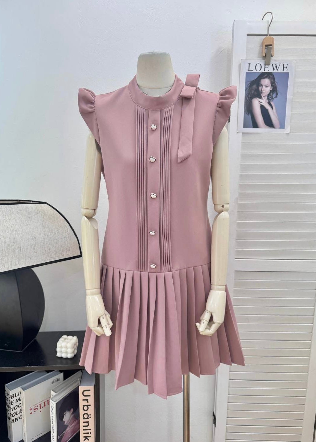 Classic Pleated Dress
