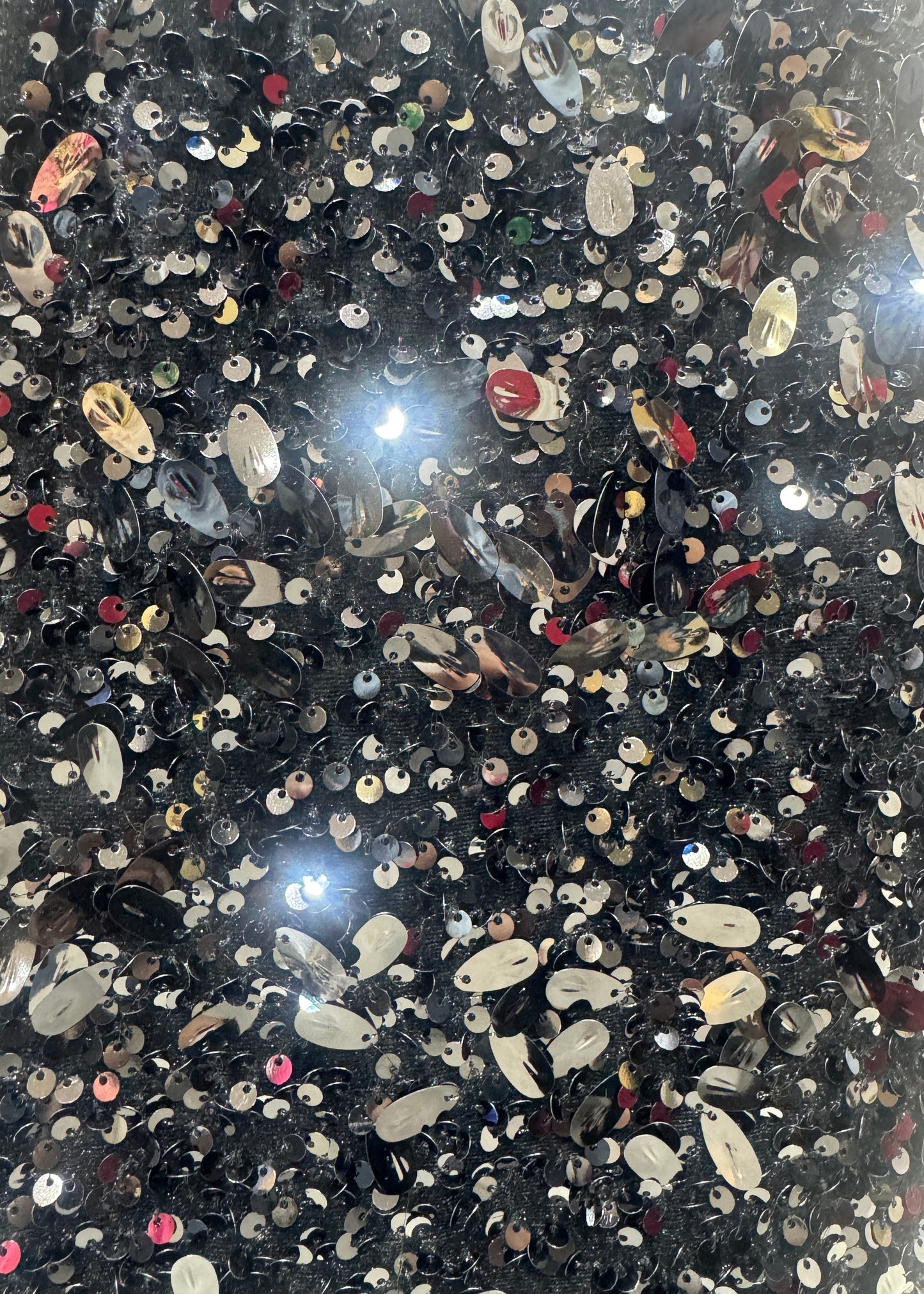 Sequins Studded Long Party Skirt