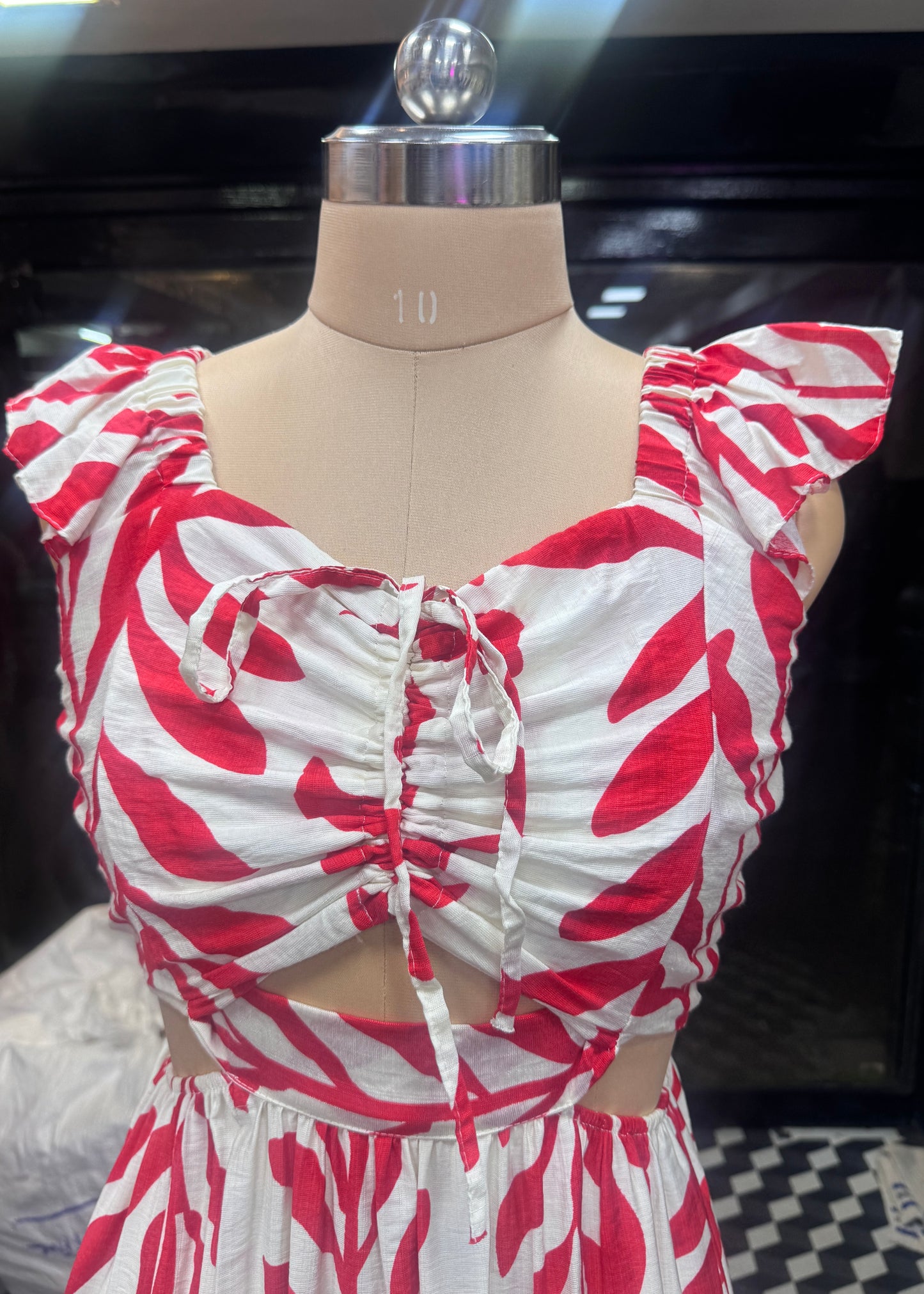 Long Printed Vacation Dress