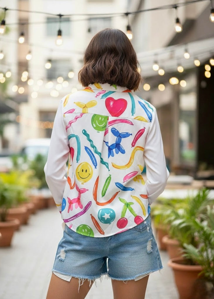 Cute Printed Summer Shirt