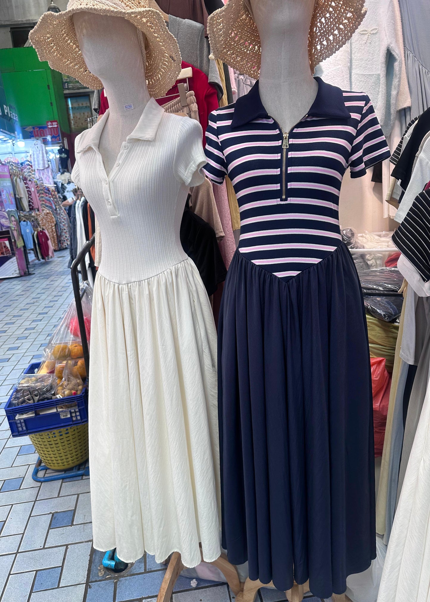 Corset Style T-shirt Dress
