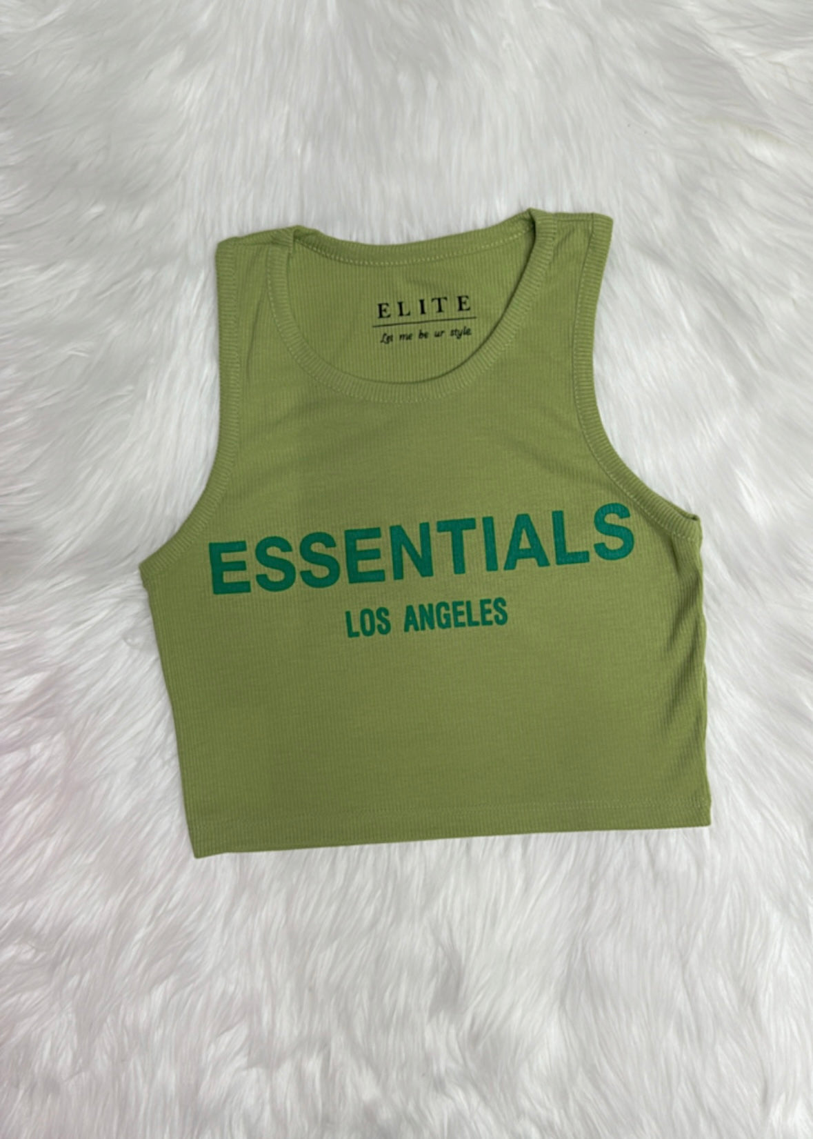 Basic Printed Tank Tops (E)