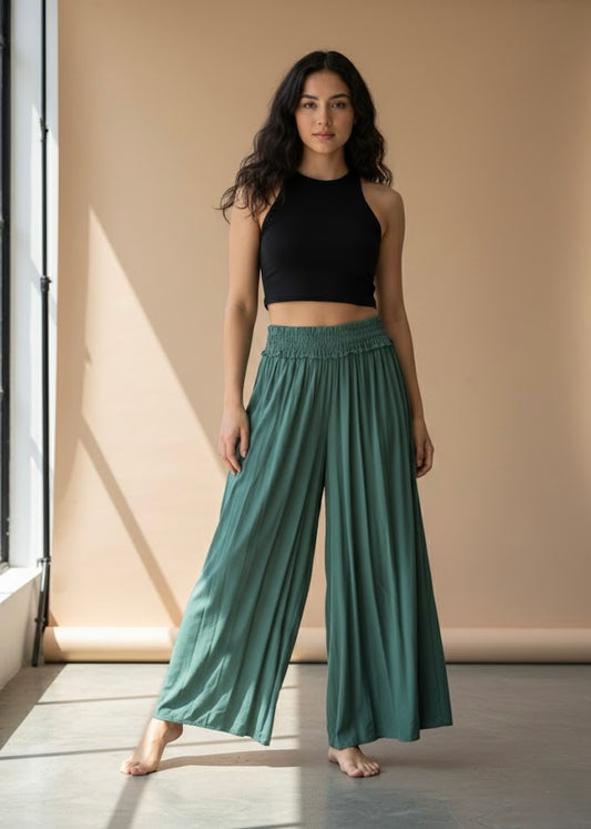 Soft Comfortable High waisted Palazzo Pants