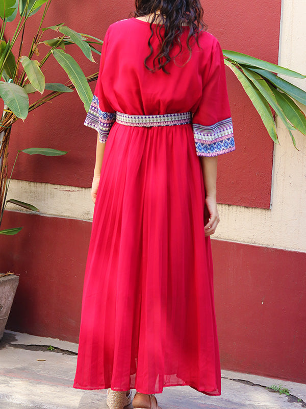 Long Indo-Western Dress