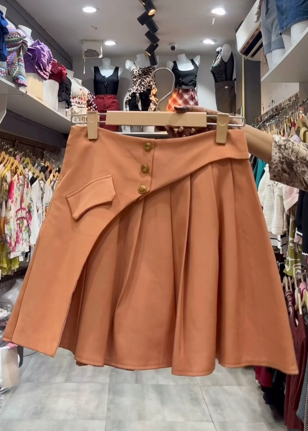 Vibrant Skater Skirt