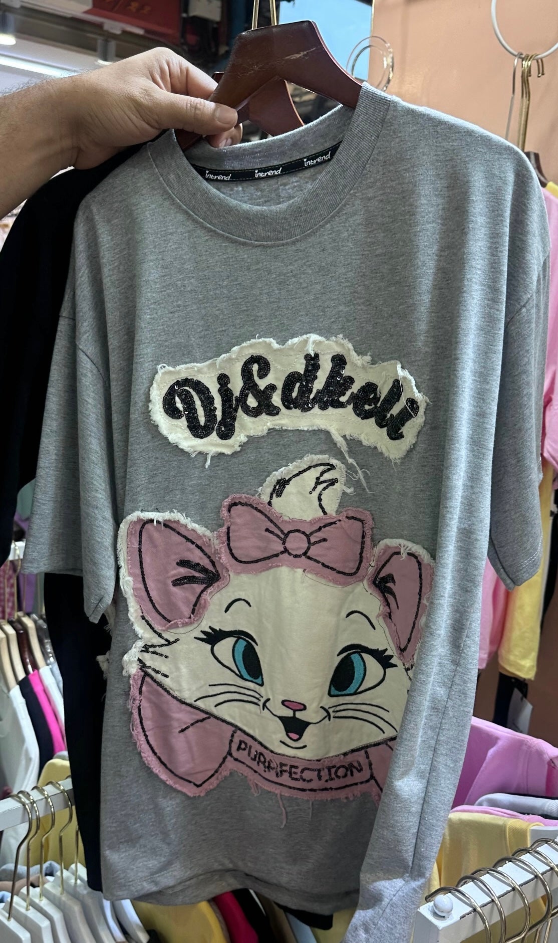 Long Oversized Cartoon T-shirt
