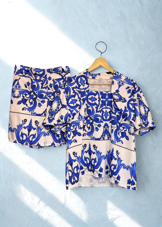 2 Pc T-shirt & Skirt set