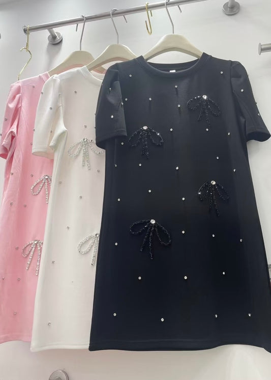 Cute T-shirt Dress (Ribbon)
