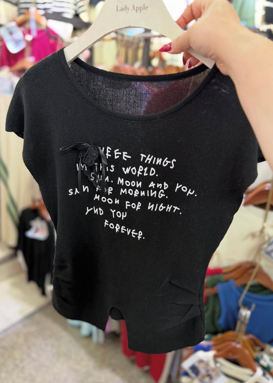 Casual Printed Knitted Top