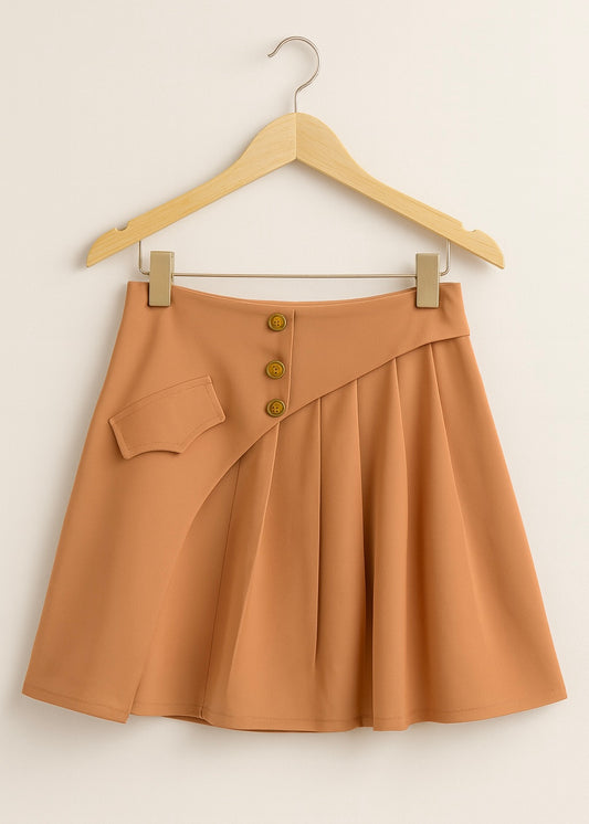 Vibrant Skater Skirt