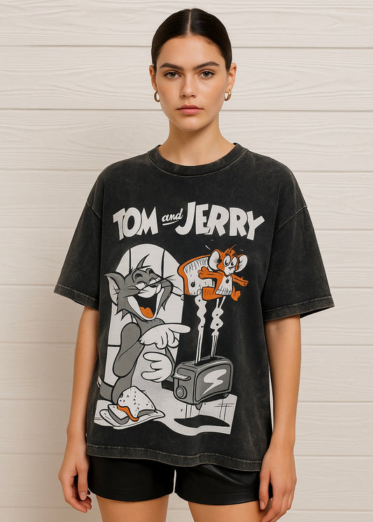 Tom & Jerry Oversized T-shirt