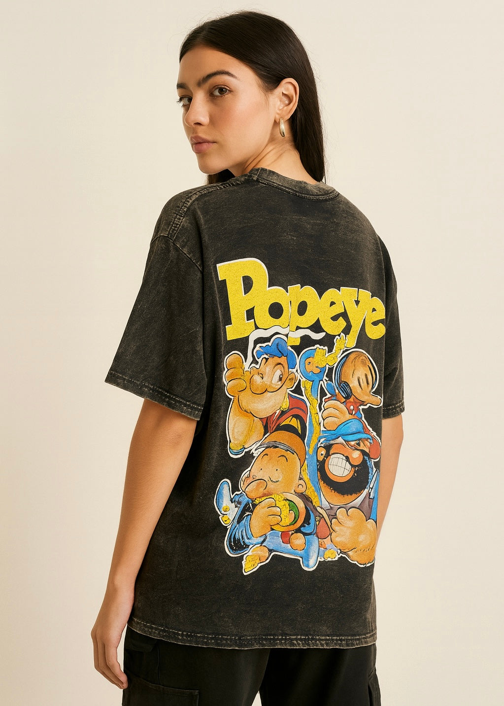 Popeye Oversized Printed T-shirt