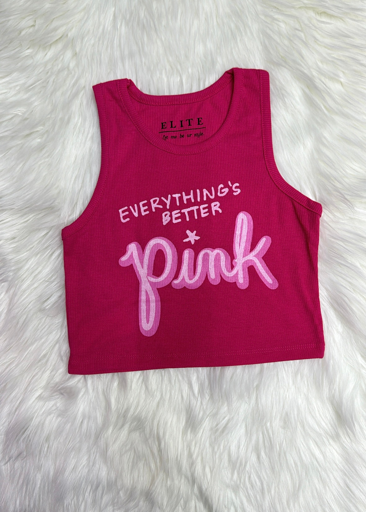 Basic Printed Tank Tops (P)