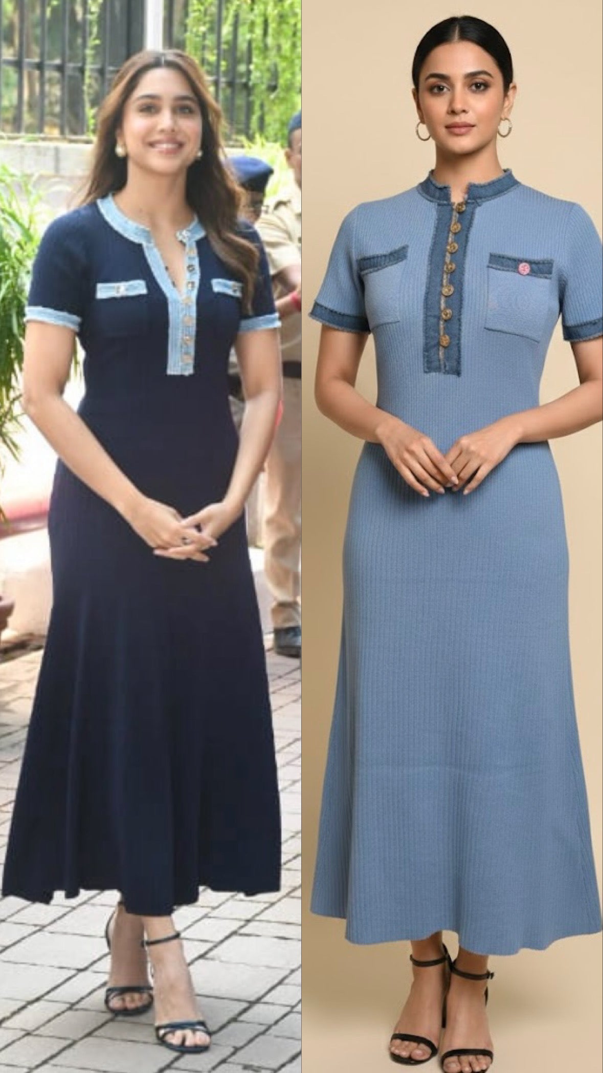 Long Elegant Knitted Dress