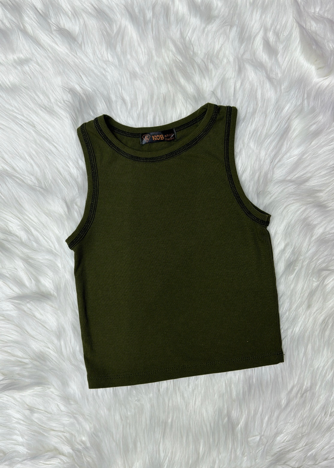 Solid Tank Top (Green)