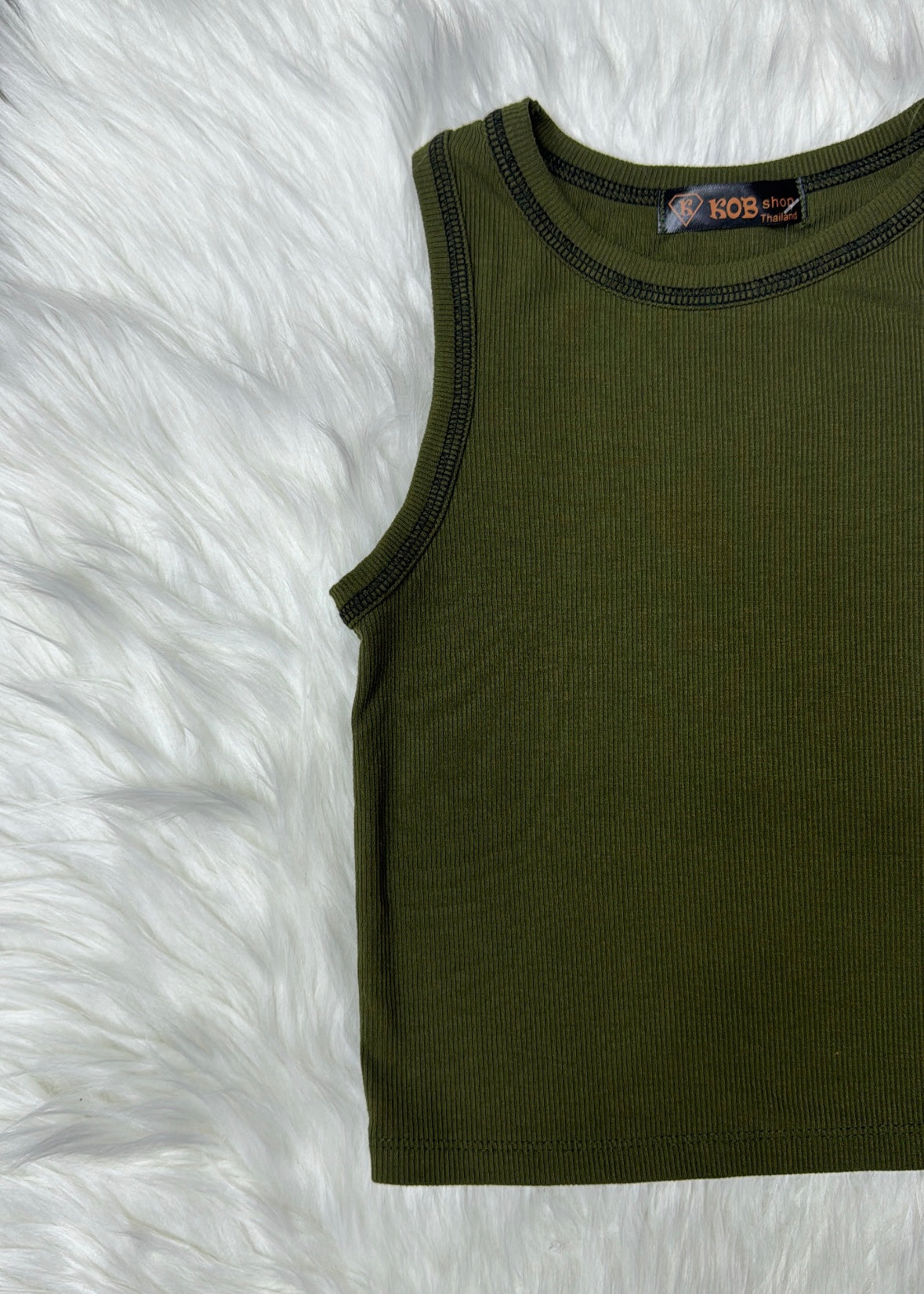 Solid Tank Top (Green)